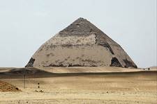Photograph of a pyramid