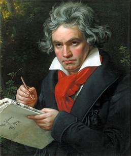 Portrait by Joseph Karl Stieler, 1820